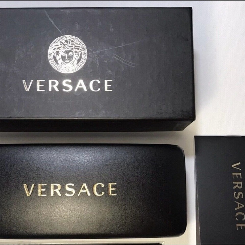 Versace Black Sunglasses Case